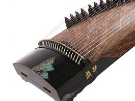 君琴古筝大师珍藏级整挖古筝JQX5001W山河黑檀实木漆画演奏筝琴
