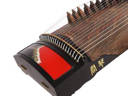 君琴古筝大师特制收藏级黑檀整挖古筝琴JQX4001W落霞传承整挖筝